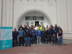 Defensa Civil Azul participó de un taller de Comunicación en Emergencias